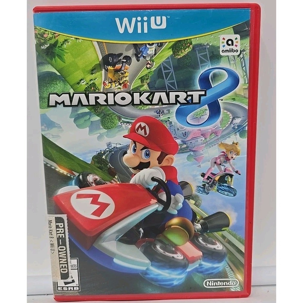 Mario Kart 8 Wii U Nintendo Racing Game Tested Complete Pre Owned Fast Ship